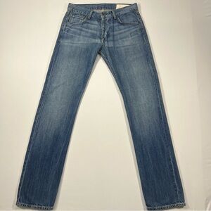 Rag & Bone Dumont Slim Straight Button Fly Jeans Mens 32x33